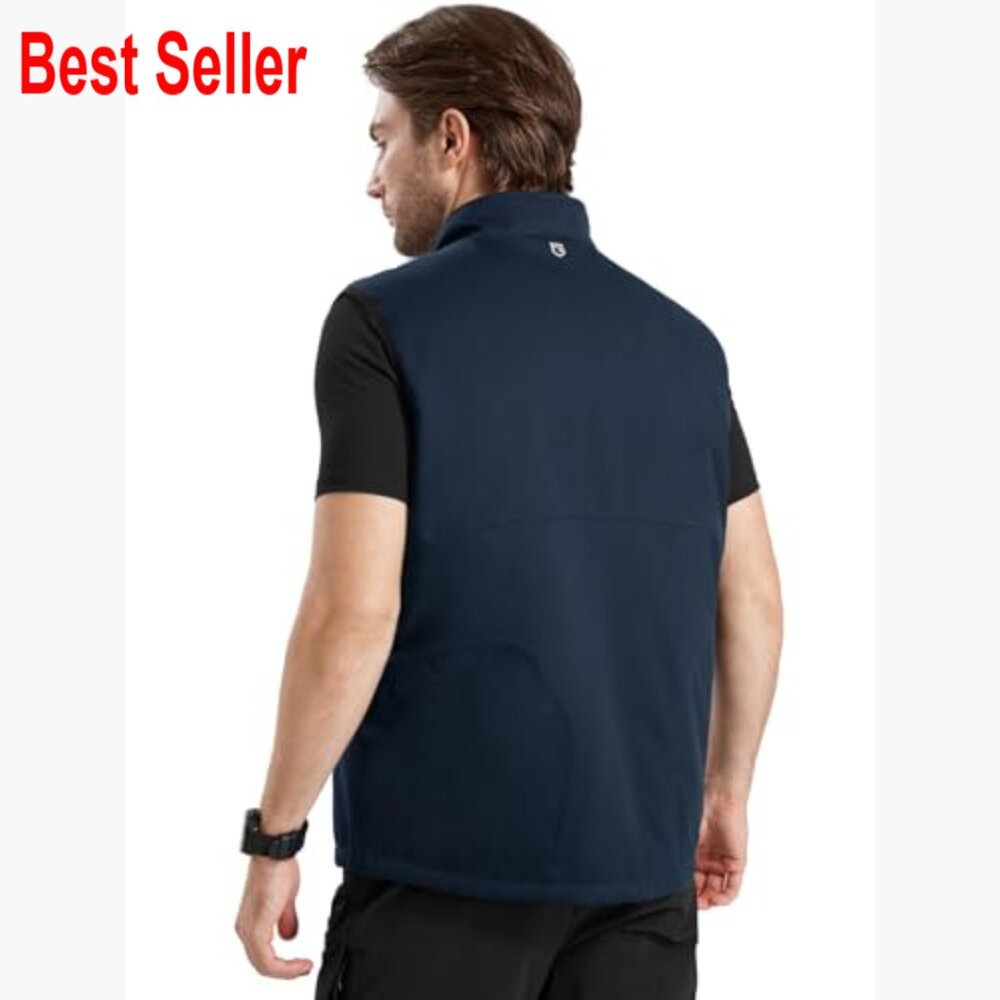Men's Lightweight Windproof Reversible Sleeveless… - image 2